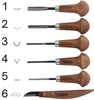 Carving set - Narex Profi 6 pcs (868500)