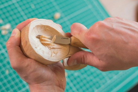 Spoon Carving Knife - BeaverCraft SK5R - Spoon Carving Knife Deep Cut 
