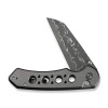 Civivi Pragma Prime Gray Aluminum Folding Knife, Damascus (C24067-DS1)