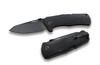 LionSteel TM1 Carbon Fiber Black / Black Blade Folding Knife (TM1 CB)