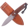 LionSteel Bushcraft Santos Wood / Satin Blade knife (M1 ST)