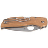 Spyderco Chaparral Bird Maple Plain Folding Knife (C152WDP)