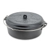Petromax Dutch Oven FT6 Essential cast iron kettle with flat bottom