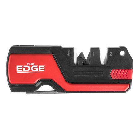 THE EDGE bushSHARP knife sharpener red + flint