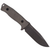 LionSteel Green Canvas, Black Blade (M5B CVG) Knife