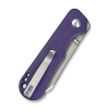 Civivi Crabby Purple G10 Folding Knife, Stonewashed 14C28N by Ken Onion Jr. (C24055-2)