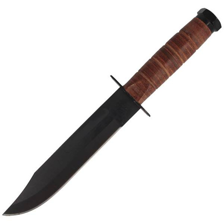 Herbertz Solingen Leather pattern Ka-Bar 180mm knife (101018)