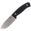 LionSteel Bushcraft G10 Black / Satin Blade knife (M2M GBK)