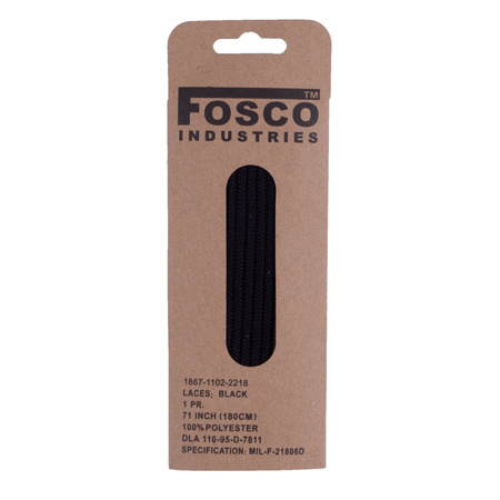 Fosco Industries - Laces 180 cm - black