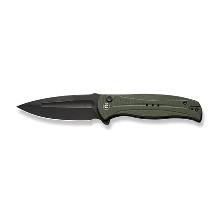 Civivi Incindie OD Green G10 Folding Knife, Black Stonewashed (C23053-2)