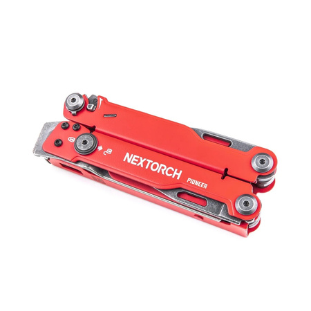 Nextorch - Pioneer MT20 multitool 14 functions - red