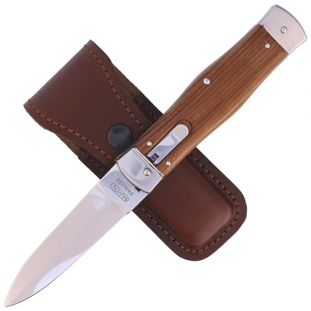 Mikov Predator Palisander Wood knife, Mirror (241-ND-1/HAMMER)