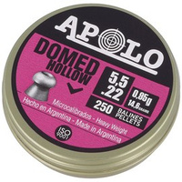 Apolo Domed Hollow 5.52 mm shot, 250 rounds. 0.95g/14.6gr (19702-2)