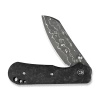 Civivi Crabby Shredded Carbon Fiber Folding Knife, Damascus by Ken Onion Jr. (C24055-DS1)