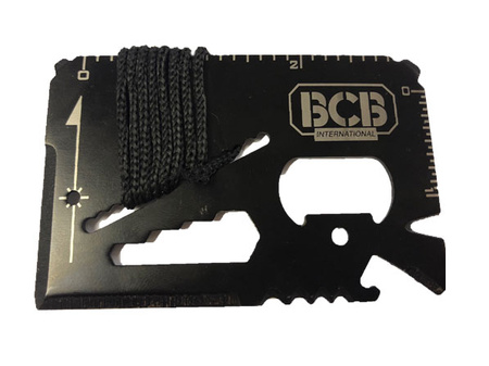 BCB Mini Work Tool Black survival card