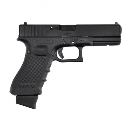 Glock - Glock 17 gen 4 replica ASG pistol. 6mm enlarged magazine