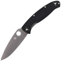 Spyderco Resilience Lightweight Plain Folding Knife (C142PBK)