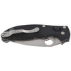 Spyderco Manix 2 G-10 Black Plain Folding Knife - C101GP2