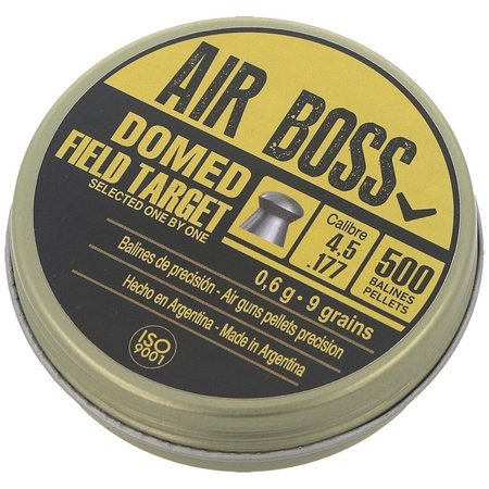 Apolo - Air Boss Domed Field Target shot 4.5 mm, 500 pcs. 0.60g/9.0gr (30202)
