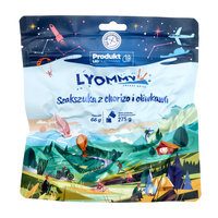 Lyommy - Freeze-dried food Shakshuka with chorizo and olives