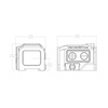 Vector Optics - Frenzy Plus 1x18x22 Red Dot Sight closed collimator - VOD - Black - SCRD-75