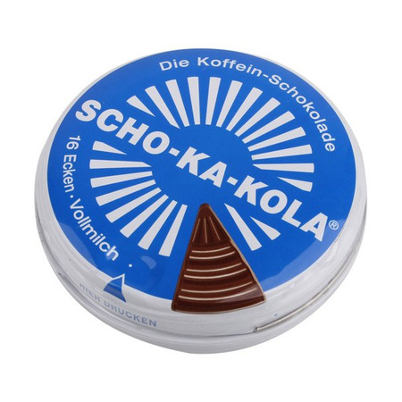 Scho-Ka-Kola milk chocolate with caffeine