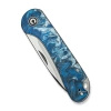 Civivi Elementum SJ Blue/Black/White Resin Folding Knife, Satin 14C28N (C18062AJ-4)
