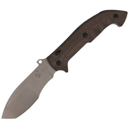 FOX Tracker Knife Mesquaki Micarta Green Folder 135mm (FX-500)