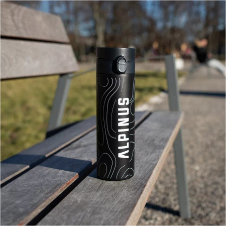 Alpinus - Livigno thermal mug - black