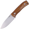 LionSteel M4-ST Bushcraf M390 Drop-P Leather Sheath Knife (M4 ST)