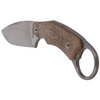 LionSteel H2 Karambit Canvas Natural, Stone Washed Blade (H2 CVN) Knife