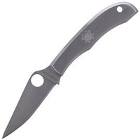 Spyderco Honeybee Stainless Steel Plain Folding Knife (C137P)