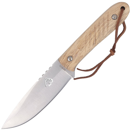 Puma Solingen Zebrano Wood Knife, Satin Finish (381011)