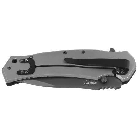 FOX M1 Black G10/Titanium, Black DLC N690Co Folding Knife (CED-01)