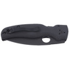 Spyderco Shaman G-10 Black / Black Blade Plain Folding Knife (C229GPBK)