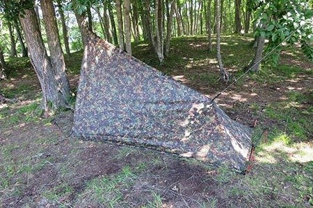 Camping sheet - Tarp 3x3 - DD Hammocks - MC