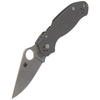 Spyderco Para 3 G-10 Dark Gray Maxamet Plain Folding Knife - C223GPDGY
