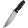 Spyderco Serrata Black G-10 Plain knife - FB32GP