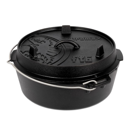 Petromax Dutch Oven FT6-T cast iron kettle without feet