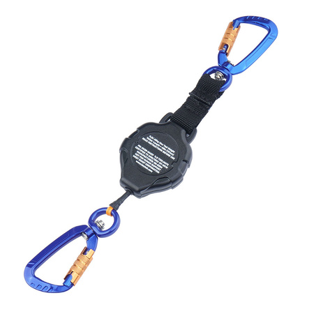 Key-Bak - ToolMate Ratch-It Tether 1 lb Retractor - 48" - Two snap hooks - 0KB6-3A233