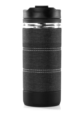 Travel Coffee Mug French Press GSI Commuter Javapress 444 ml - Black