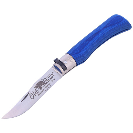 Old Bear Laminated Blue 210mm Knife (9307/21_MBK)