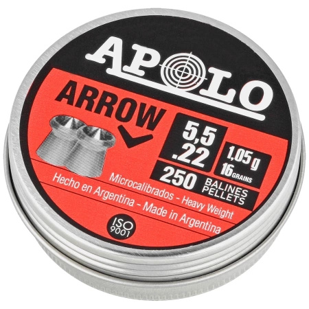 Apolo - Arrow shot 5.5 mm, 250 pcs. 1.05g/16.0gr (19941)