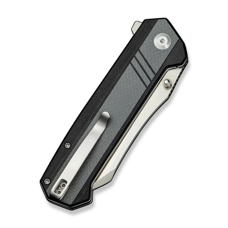 Sencut Draxor Gray/Black G10, Satin 9Cr18MoV folding knife (S24035-3)