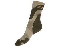 Wisport summer trekking socks - Olive - Beige