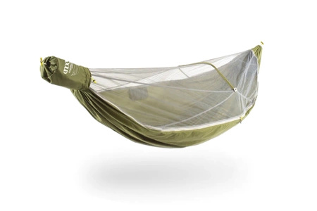 ENO JungleNest hiking hammock with mosquito net - Evergreen