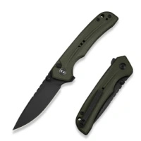 Civivi Tarask OD Green G10 Folding Knife, Black Stonewashed Nitro-V (C25023C-2)