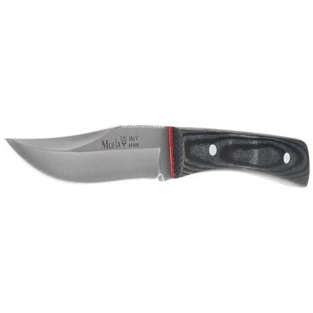 Muela BWE-8M Black Micarta, Satin MoVa Knife