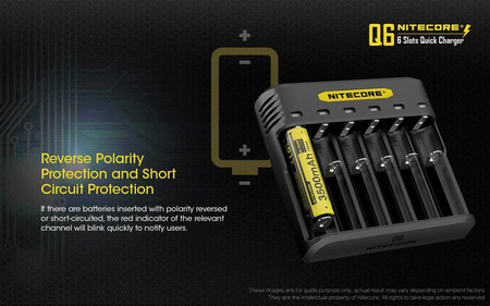 Battery charger - Nitecore Q6