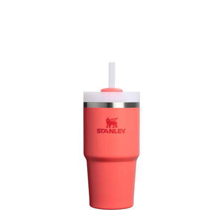 Stanley Quencher H2 thermal mug.About FlowState 0.6L Hot Coral